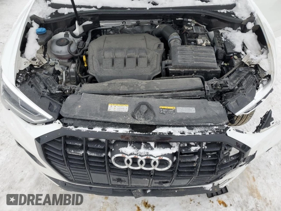 2023 Audi Q3 Premium z VIN WA1AECF35P1146207, wystawiony jako Copart lot #44538695 z przebiegiem 33 990 mil mil oraz Szkoda całkowita • Salvage title. Historia ofert i sprzedaży dostępna na DreamBid. Obrazek 12.