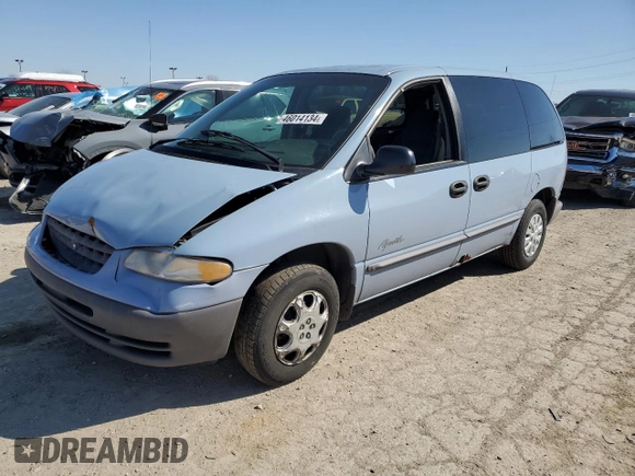 1996 Plymouth Voyager z VIN 2P4FP2533TR754794, wystawiony jako Copart lot #46014134 z przebiegiem 68 429 mil mil oraz Nie do naprawy • Non repairable. Historia ofert i sprzedaży dostępna na DreamBid. Obrazek 1.