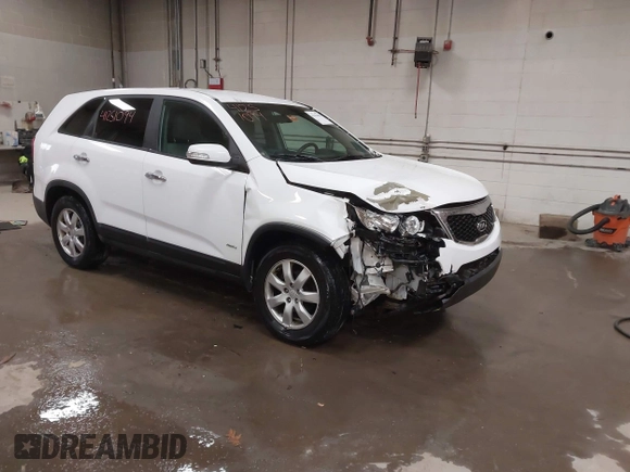2011 Kia Sorento LX with VIN 5XYKTCA14BG007524, listed as a IAAI auction lot 41251094 with 150,053 mi miles. Bid and sale history available at carsss.com. Image 1.