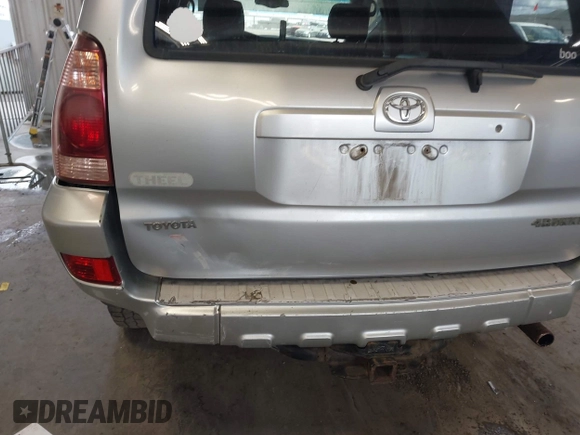 2005 Toyota 4Runner SR5 with VIN JTEBT14R858025666, listed as a IAAI auction lot 42022937 with 302,497 mi miles and . Bid and sale history available at DreamBid. Image 6.