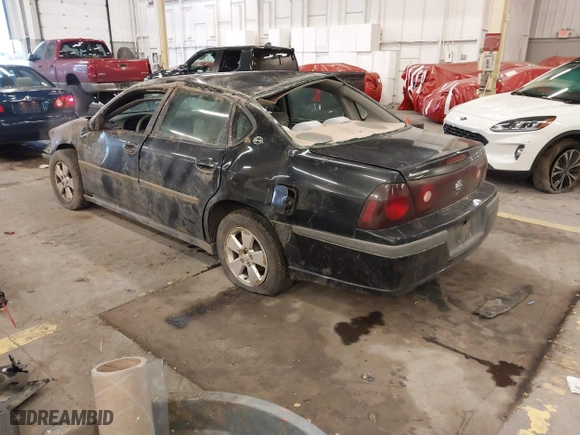 2002 Chevrolet Impala with VIN 2G1WF55E129353942, listed as a IAAI auction lot 41527433 with 88,383 mi miles. Bid and sale history available at carsss.com. Image 3.