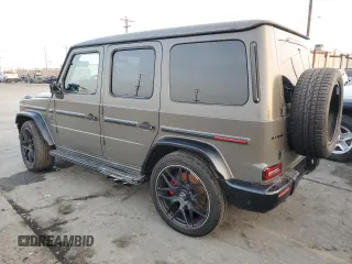2021 Mercedes-Benz G 63 AMG with VIN W1NYC7HJ7MX370822, listed as a Copart auction lot 87312314 with 51,682 mi miles and Salvage Title. Bid and sale history available at DreamBid. Image 2.