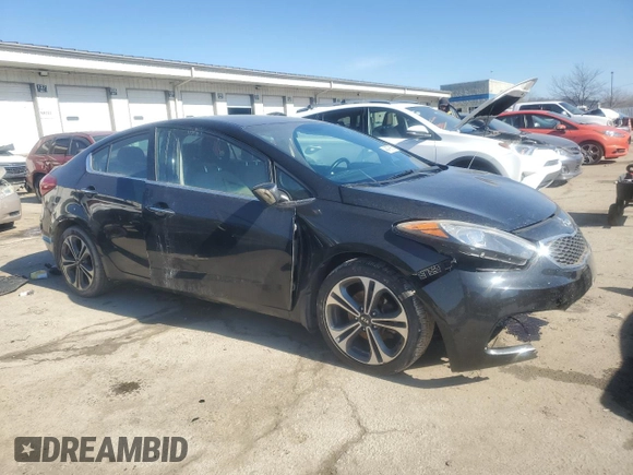 2016 Kia Forte EX z VIN KNAFX4A8XG5506110, wystawiony jako Copart lot #46479815 z przebiegiem 80 833 mil mil oraz Szkoda całkowita • Salvage title. Historia ofert i sprzedaży dostępna na DreamBid. Obrazek 4.