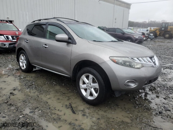 2010 Nissan Murano S with VIN JN8AZ1MU2AW012876, listed as a Copart auction lot 50327555 with 237,924 mi miles and Salvage Title. Bid and sale history available at carsss.com. Image 4.