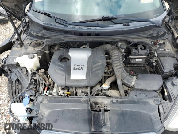 2013 Hyundai Veloster Turbo with VIN KMHTC6AE2DU177578, listed as a Copart auction lot 60901785 with Not provided miles and Salvage title. Bid and sale history available at DreamBid. Image 11.