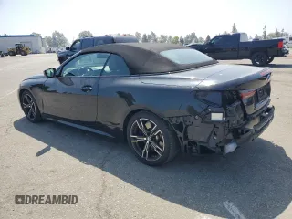 2023 BMW 4 Series M440i z VIN WBA53AT07PCL58393, wystawiony jako Copart lot #60527305 z przebiegiem 32 546 mil mil oraz Szkoda całkowita • Salvage title. Historia ofert i sprzedaży dostępna na DreamBid. Obrazek 2.