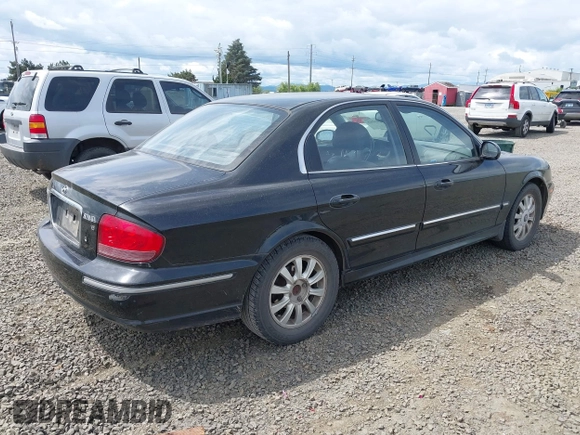 2004 Hyundai Sonata GLS with VIN KMHWF35H24A959811, listed as a IAAI auction lot 42145988 with 206,487 mi miles. Bid and sale history available at carsss.com. Image 4.