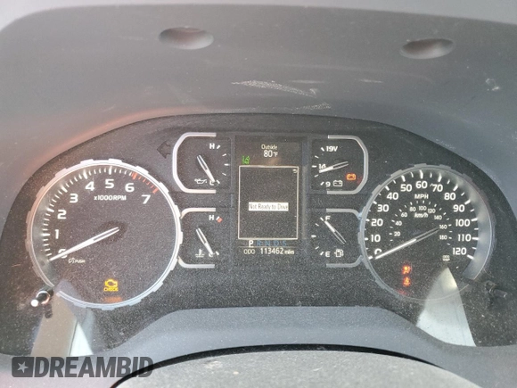 2018 Toyota Tundra 2WD SR5 with VIN 5TFEY5F12JX238680, listed as a Copart auction lot 75046834 with 113,462 mi miles and Non Repairable. Bid and sale history available at carsss.com. Image 9.