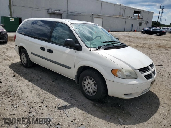 2005 Dodge Caravan SE z VIN 1D4GP24E95B304826, wystawiony jako Copart lot #58376375 z przebiegiem 160 871 mil mil oraz Szkoda całkowita • Salvage title. Historia ofert i sprzedaży dostępna na DreamBid. Obrazek 4.