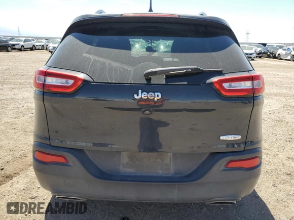 2018 Jeep Cherokee Latitude Plus with VIN 1C4PJLLX3JD577458, listed as a Copart auction lot 58023255 with 112,788 mi miles and Salvage title. Bid and sale history available at DreamBid. Image 6.