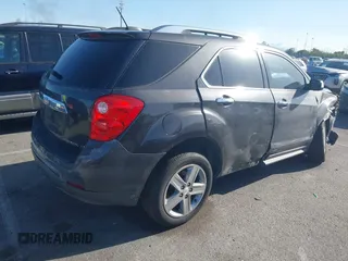 2015 Chevrolet Equinox LTZ with VIN 2GNFLHEK4F6170038, listed as a IAAI auction lot 41944028 with 103,202 mi miles. Bid and sale history available at carsss.com. Image 4.