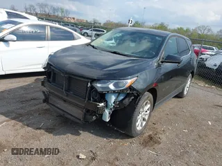 2018 Chevrolet Equinox LT with VIN 2GNAXSEV0J6248684, listed as a IAAI auction lot 41983808 with 121,191 mi miles and . Bid and sale history available at carsss.com. Image 2.