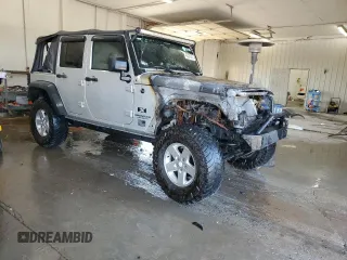 2008 Jeep Wrangler Unlimited X with VIN 1J4GB39198L517999, listed as a Copart auction lot 48200225 with Not Provided miles and Non Repairable. Bid and sale history available at DreamBid. Image 4.