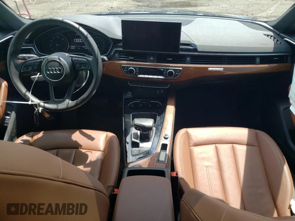 2022 Audi A5 Sportback Premium with VIN WAUABCF53NA033477, listed as a Copart auction lot 59138923 with 25,298 mi miles. Bid and sale history available at carsss.com. Image 8.