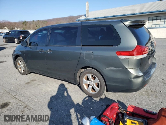 2014 Toyota Sienna L with VIN 5TDZK3DC4ES498196, listed as a Copart auction lot 50214285 with 239,718 mi miles and Clean Title. Bid and sale history available at carsss.com. Image 2.