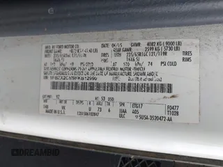 2015 Ford Transit XL с VIN 1FBZX2CM9FKB12990, выставлен на аукционе IAAI как лот 42280597 с пробегом 292 057 миль миль и . История ставок и продаж доступна на DreamBid. Изображение 9.