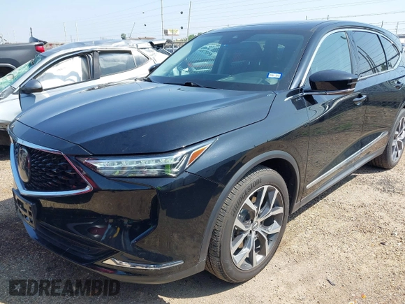 2022 Acura MDX Technology with VIN 5J8YE1H4XNL005036, listed as a IAAI auction lot 41920956 with 37,337 mi miles and . Bid and sale history available at DreamBid. Image 6.