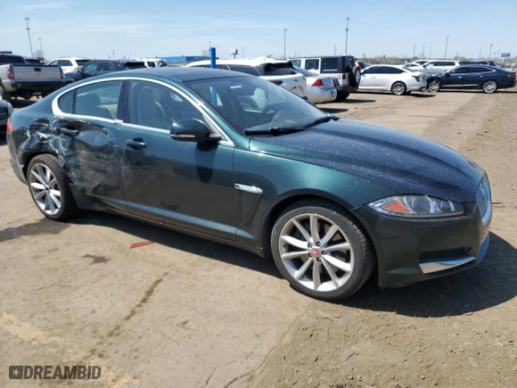 2015 Jaguar XF V6 Portfolio with VIN SAJWJ0FFXF8U55758, listed as a Copart auction lot 54196485 with 111,495 mi miles and Clean Title. Bid and sale history available at carsss.com. Image 4.