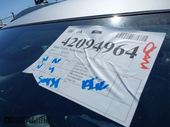 2019 Nissan Rogue SV with VIN 5N1AT2MT1KC788635, listed as a IAAI auction lot 42094964 with 50,431 mi miles and . Bid and sale history available at DreamBid. Image 17.