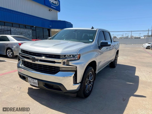 2019 Chevrolet Silverado 1500 LT with VIN 3GCPWCEK2KG134340, listed as a Copart auction lot 50089435 with 61,193 mi miles and Clean Title. Bid and sale history available at carsss.com. Image 2.