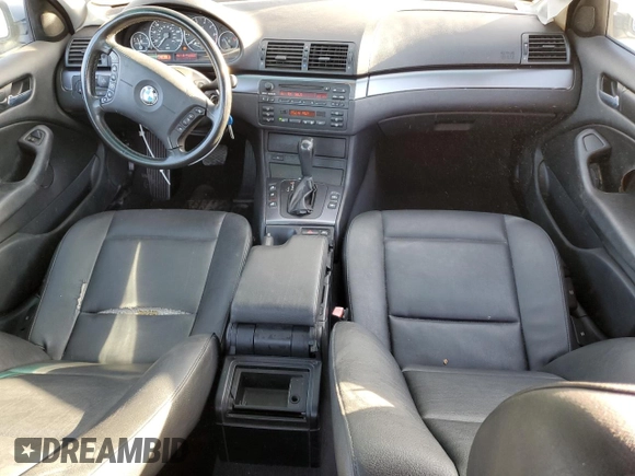 2003 BMW 3 Series 325i with VIN WBAAZ33423PH30708, listed as a Copart auction lot 81006754 with 192,110 mi miles and Salvage Title. Bid and sale history available at carsss.com. Image 8.