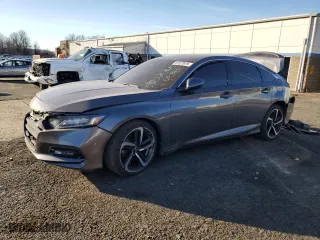 2019 Honda Accord Sedan Sport 1.5T with VIN 1HGCV1F33KA123179, listed as a Copart auction lot 41527615 with 52,829 mi miles and Salvage Title. Bid and sale history available at carsss.com. Image 1.