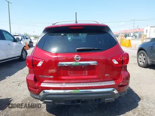 2018 Nissan Pathfinder SL with VIN 5N1DR2MN4JC665214, listed as a IAAI auction lot 41970395 with 183,111 mi miles. Bid and sale history available at carsss.com. Image 16.
