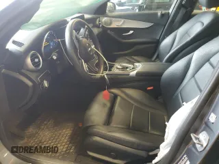 2021 Mercedes-Benz C 300 with VIN W1KWF8EB8MR605571, listed as a Copart auction lot 55289805 with 41,529 mi miles and Salvage title. Bid and sale history available at DreamBid. Image 7.