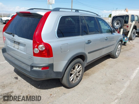 2005 Volvo XC90 with VIN YV1CZ911151143887, listed as a IAAI auction lot 41946615 with 106,857 mi miles and . Bid and sale history available at DreamBid. Image 4.
