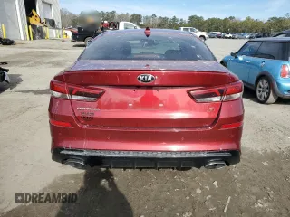 2020 Kia Optima LX with VIN 5XXGT4L39LG449165, listed as a Copart auction lot 41581765 with 42,202 mi miles and Non Repairable. Bid and sale history available at carsss.com. Image 6.
