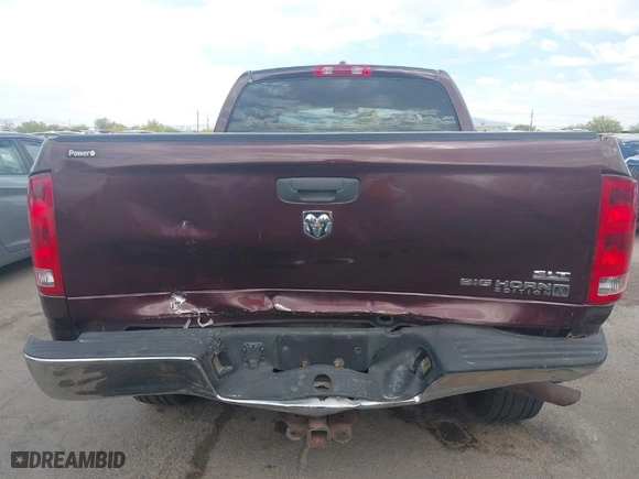 2005 Dodge Ram 1500 SLT with VIN 1D7HA18D05S215506, listed as a IAAI auction lot 41957222 with 143,992 mi miles. Bid and sale history available at carsss.com. Image 17.