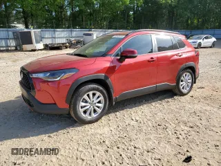 2023 Toyota Corolla Cross LE with VIN 7MUCAAAG9PV068256, listed as a Copart auction lot 53640845 with 49,989 mi miles and Salvage title. Bid and sale history available at DreamBid. Image 1.