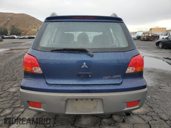2003 Mitsubishi Outlander LS with VIN JA4LX31G83U095890, listed as a Copart auction lot 42537005 with 134,459 mi miles and Salvage Title. Bid and sale history available at carsss.com. Image 6.