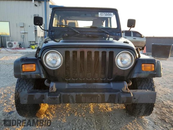 2006 Jeep Wrangler Unlimited LWB with VIN 1J4FA44S76P704295, listed as a Copart auction lot 83758494 with 168,631 mi miles and Salvage Title. Bid and sale history available at carsss.com. Image 5.