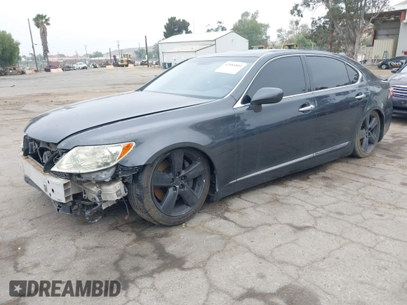 2008 Lexus LS 460 L with VIN JTHGL46FX85024697, listed as a IAAI auction lot 42085801 with 141,348 mi miles and . Bid and sale history available at DreamBid. Image 21.