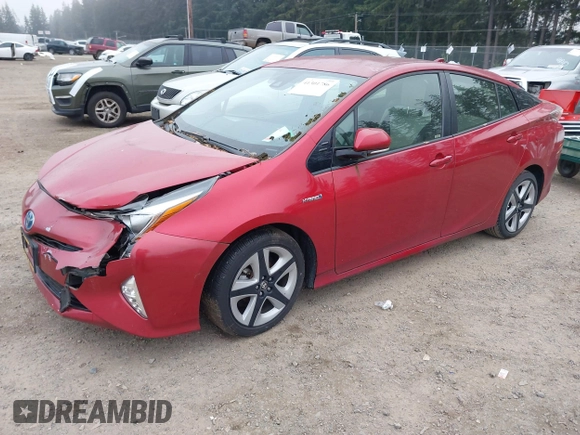 2017 Toyota Prius Two with VIN JTDKARFUXH3531849, listed as a IAAI auction lot 41301786 with 92,163 mi miles. Bid and sale history available at carsss.com. Image 17.