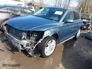 2018 Audi Q5 Prestige with VIN WA1CNBFY8J2216752, listed as a IAAI auction lot 41753137 with 77,307 mi miles. Bid and sale history available at carsss.com. Image 2.