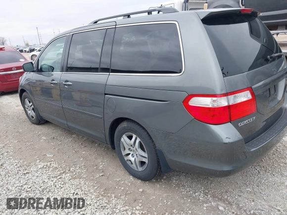 2007 Honda Odyssey EX-L with VIN 5FNRL38627B413638, listed as a IAAI auction lot 41960963 with 172,968 mi miles and . Bid and sale history available at DreamBid. Image 3.