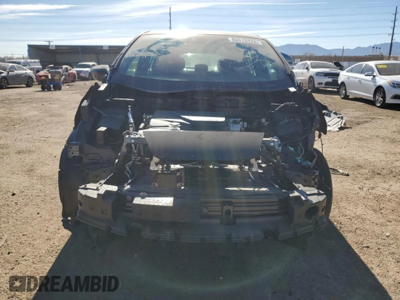 2025 Nissan LEAF S with VIN 1N4AZ1BV1SC557757, listed as a Copart auction lot 80913174 with 3,270 mi miles and Salvage Title. Bid and sale history available at carsss.com. Image 5.