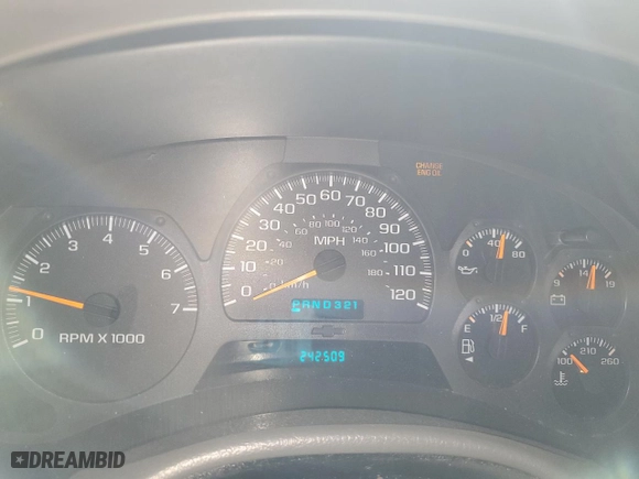 2002 Chevrolet TrailBlazer LS with VIN 1GNDT13S022192689, listed as a Copart auction lot 48826935 with 242,509 mi miles and Salvage Title. Bid and sale history available at carsss.com. Image 9.