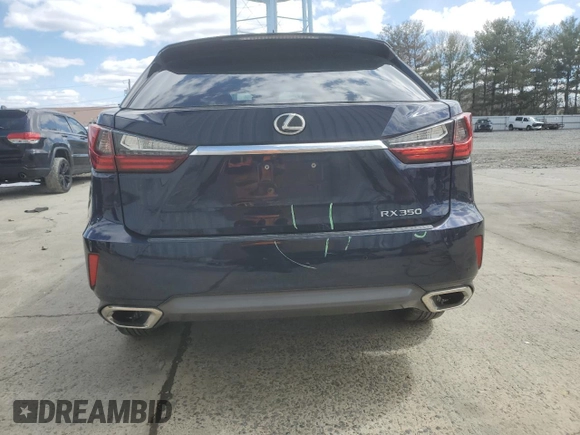 2016 Lexus RX 350 with VIN 2T2ZZMCA6GC010682, listed as a Copart auction lot 51875285 with 108,678 mi miles and Salvage Title. Bid and sale history available at DreamBid. Image 6.
