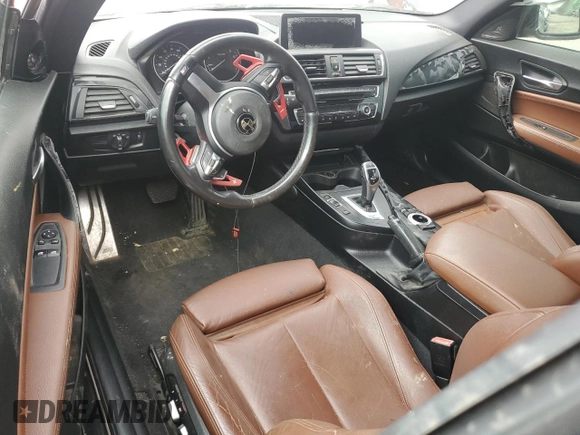 2016 BMW 2 Series M235i with VIN WBA1J7C50GV360056, listed as a Copart auction lot 64852295 with Not provided miles and Salvage title. Bid and sale history available at DreamBid. Image 8.