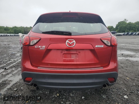2016 Mazda CX-5 Sport with VIN JM3KE4BY1G0768530, listed as a Copart auction lot 60521795 with 118,132 mi miles and Salvage title. Bid and sale history available at DreamBid. Image 6.