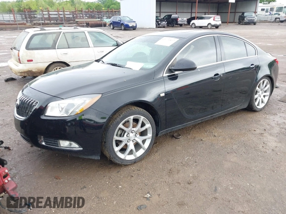 2011 Buick Regal with VIN 2G4G05GV1B9191087, listed as a IAAI auction lot 42109567 with 190,957 mi miles and . Bid and sale history available at DreamBid. Image 17.