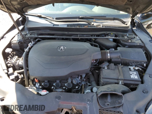 2016 Acura TLX Advance with VIN 19UUB2F77GA005343, listed as a Copart auction lot 71362304 with 124,115 mi miles and Salvage title. Bid and sale history available at DreamBid. Image 12.