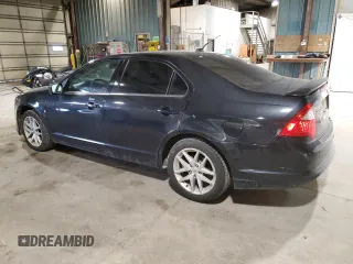 2012 Ford Fusion SEL with VIN 3FAHP0JA4CR363160, listed as a Copart auction lot 47241235 with 161,046 mi miles and Salvage Title. Bid and sale history available at carsss.com. Image 2.