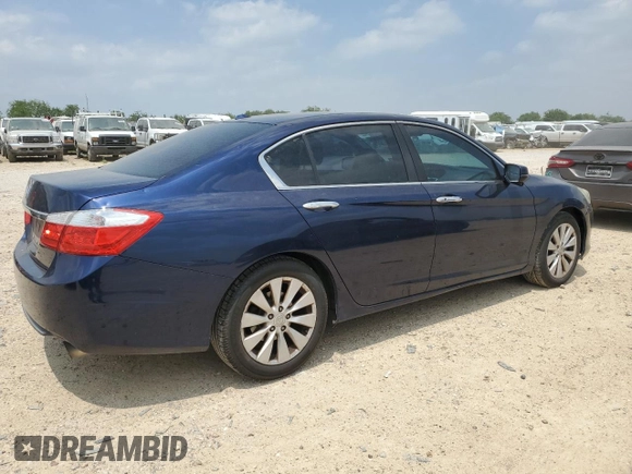 2015 Honda Accord EX-L with VIN 1HGCR2F86FA155989, listed as a Copart auction lot 54926515 with 94,021 mi miles and Clean title. Bid and sale history available at DreamBid. Image 3.
