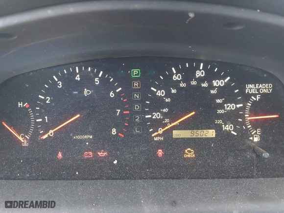 2000 Lexus ES 300 with VIN JT8BF28G2Y0262486, listed as a IAAI auction lot 41690205 with 95,021 mi miles. Bid and sale history available at carsss.com. Image 7.
