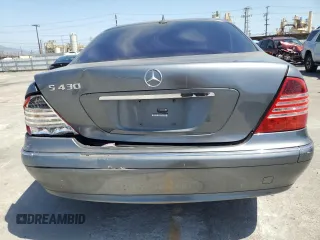 2005 Mercedes-Benz S 430 z VIN WDBNG70J15A451750, wystawiony jako Copart lot #58268095 z przebiegiem 129 776 mil mil oraz Szkoda całkowita • Salvage title. Historia ofert i sprzedaży dostępna na DreamBid. Obrazek 6.