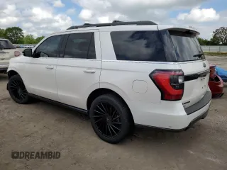 2019 Ford Expedition Limited with VIN 1FMJU2ATXKEA80924, listed as a Copart auction lot 56537255 with 111,046 mi miles and Salvage title. Bid and sale history available at DreamBid. Image 2.